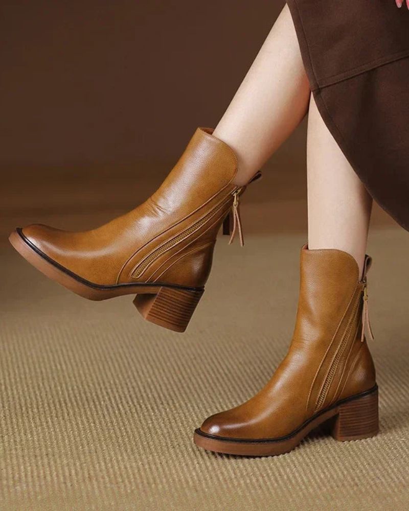 GARCIEL – Bottines en cuir