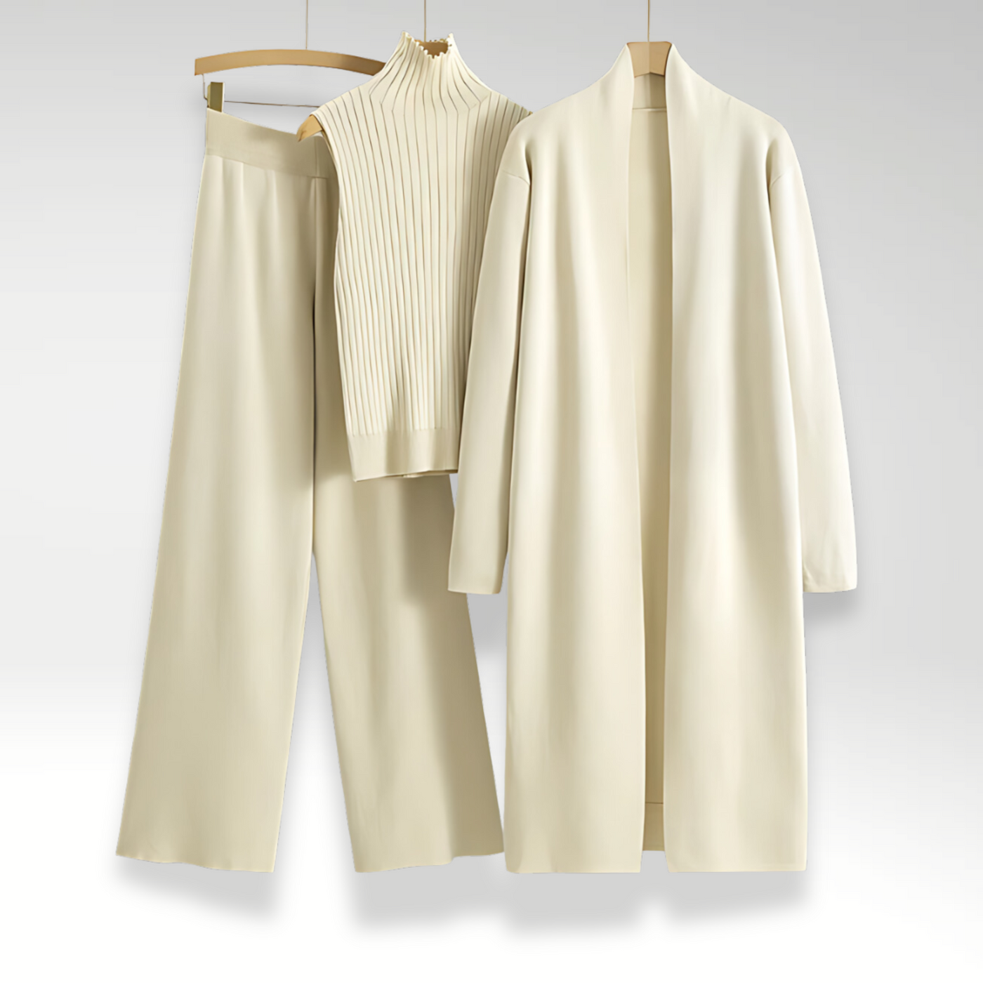 Marais | Ensemble trois pièces en maille Luxe