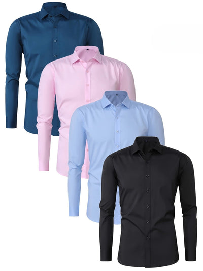Marc | Chemise élégante à manches longues avec boutons
