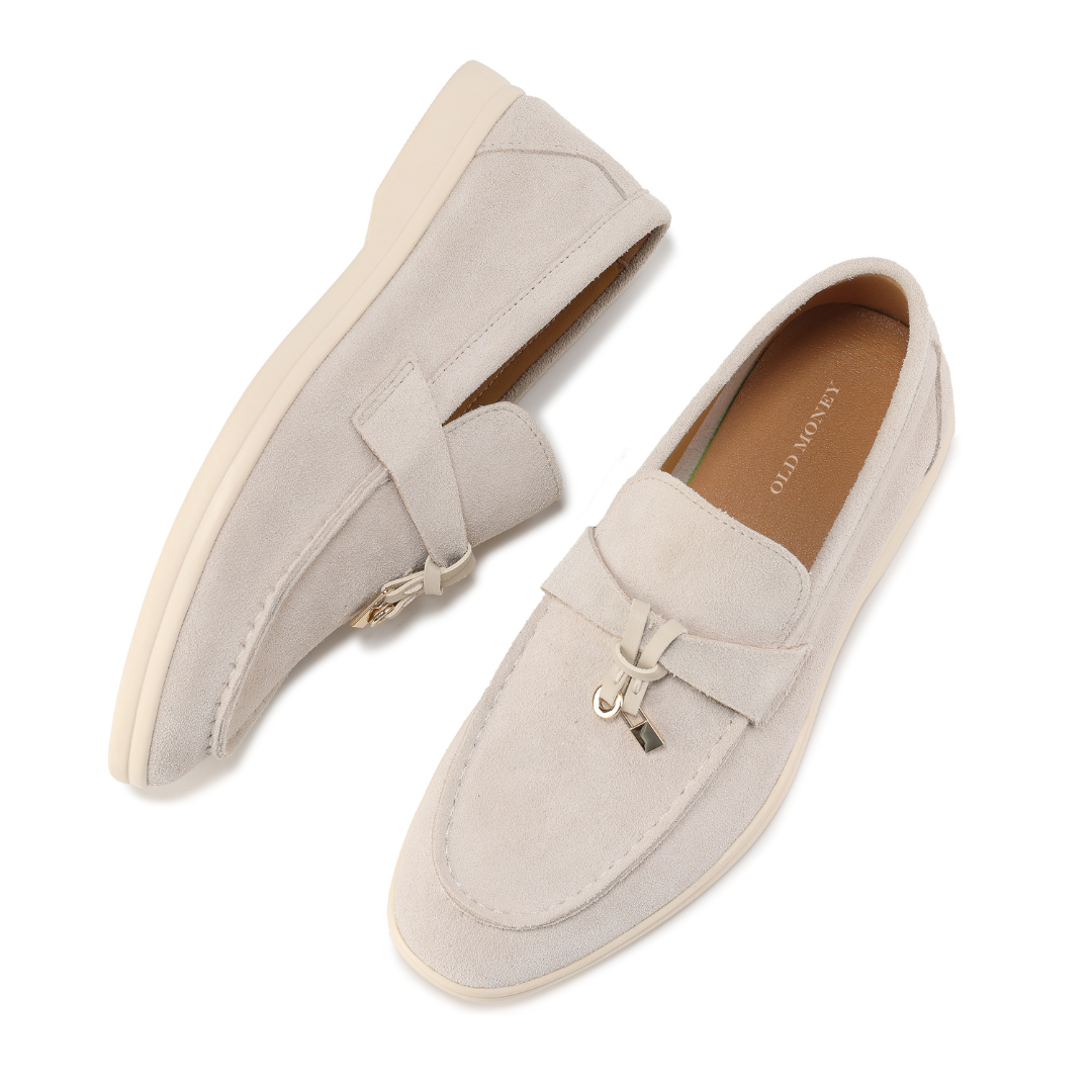 Pas Chic | Mocassins en daim Old Money