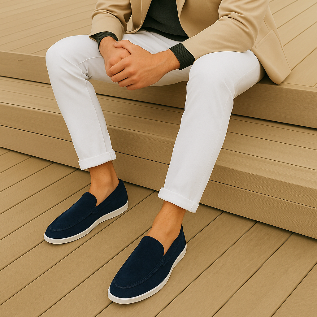 Éli | Mocassins élégants en suède