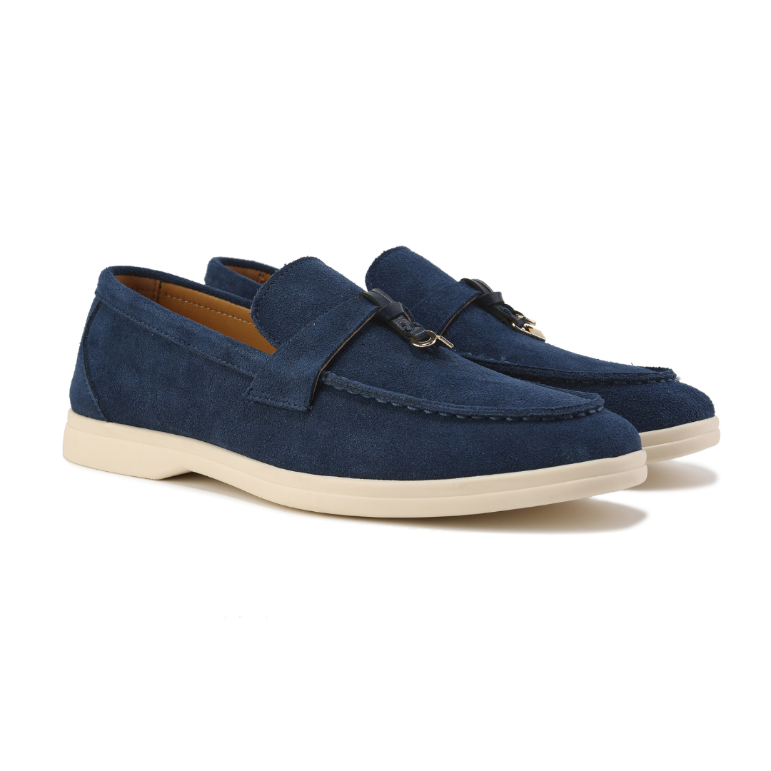 Pas Chic | Mocassins en daim Old Money