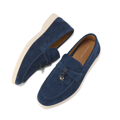 Pas Chic | Mocassins en daim Old Money