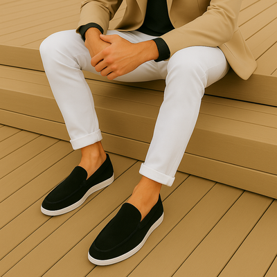 Éli | Mocassins élégants en suède