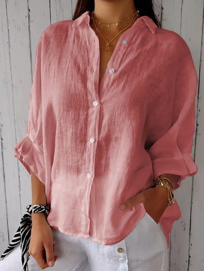 Chloé | Chemise Coton et Lin à Nouer dans le Dos