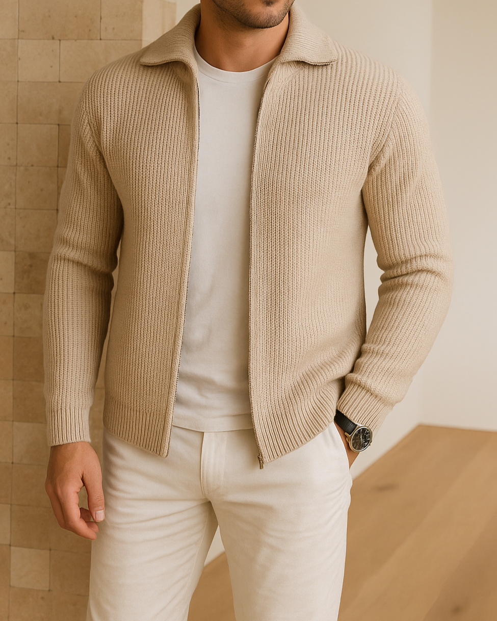 Rémy | Cardigan zippé