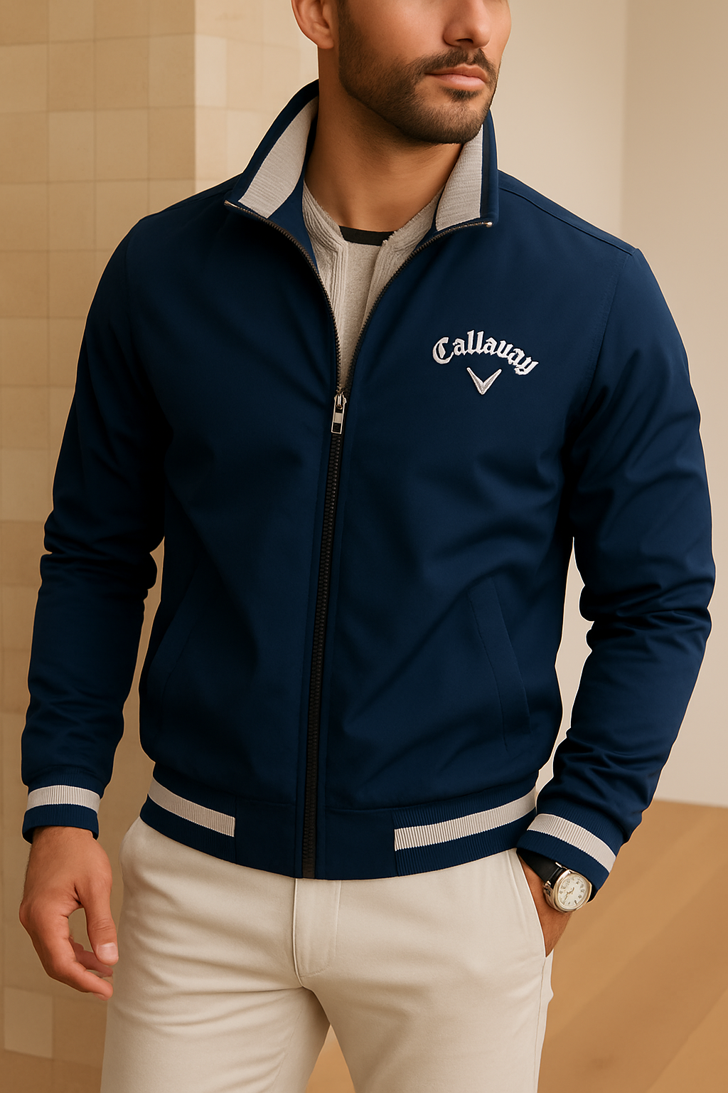 Giubbotto Callaway de luxe pour homme