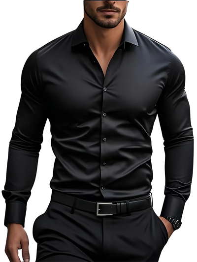 Marc | Chemise élégante à manches longues avec boutons