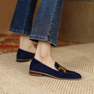 Rue Royale | Mocassins en cuir pour femmes