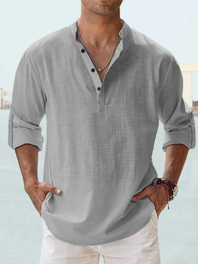 Loïc| Chemise en lin respirant