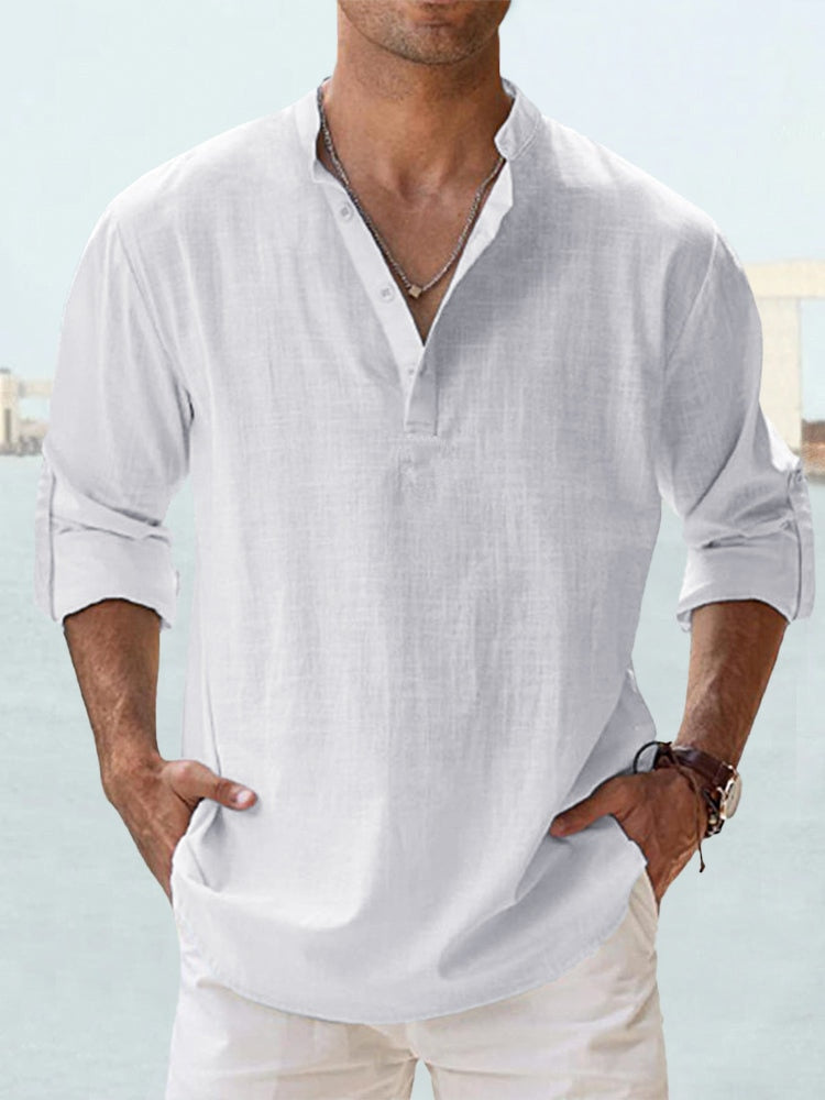 Loïc| Chemise en lin respirant