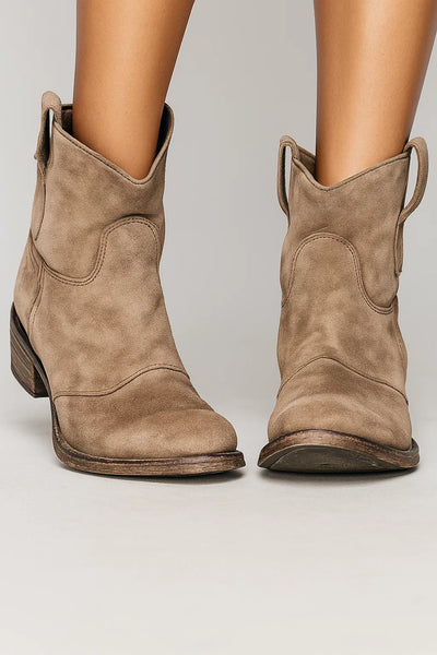 CARLOTA - BOTTES EN CUIR SUÉDÉ