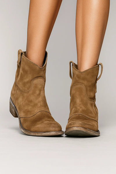 CARLOTA - BOTTES EN CUIR SUÉDÉ