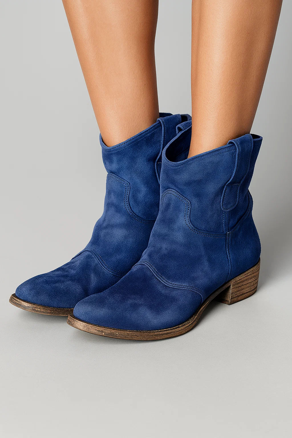 CARLOTA - BOTTES EN CUIR SUÉDÉ