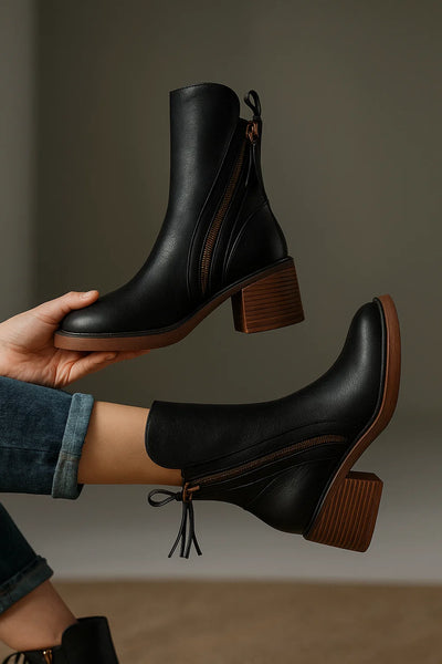 GARCIEL – Bottines en cuir