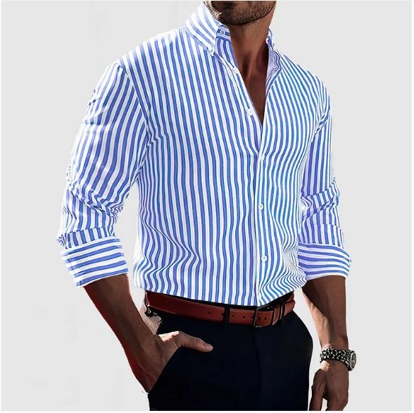 Jules | Chemise à rayures affirmées