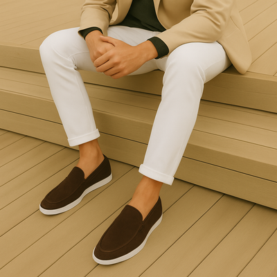 Éli | Mocassins élégants en suède