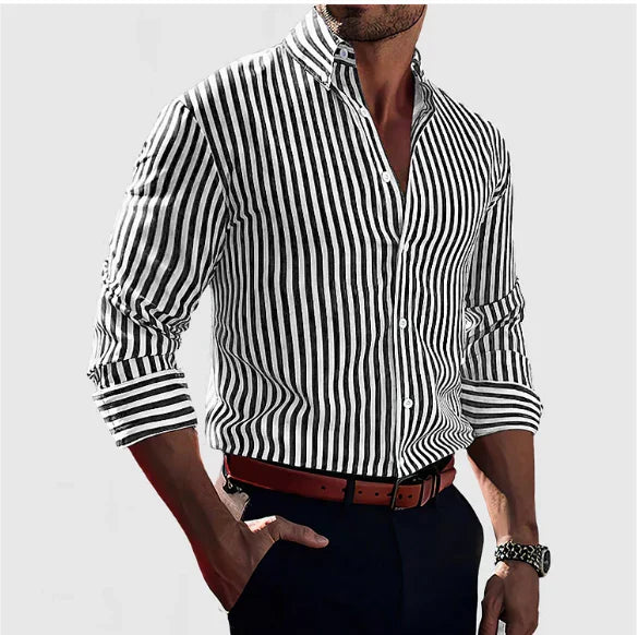 Jules | Chemise à rayures affirmées