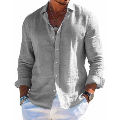 Léo - Chemise élégante en tissu respirant