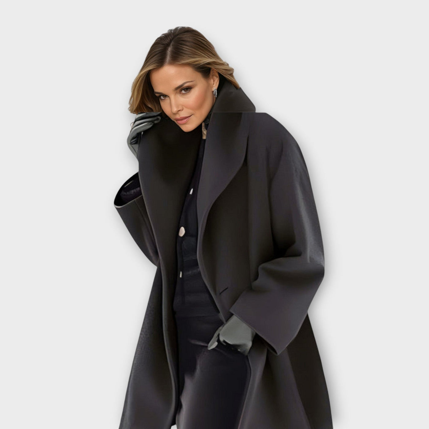Savrani™ | Manteau coupe-vent de luxe en laine